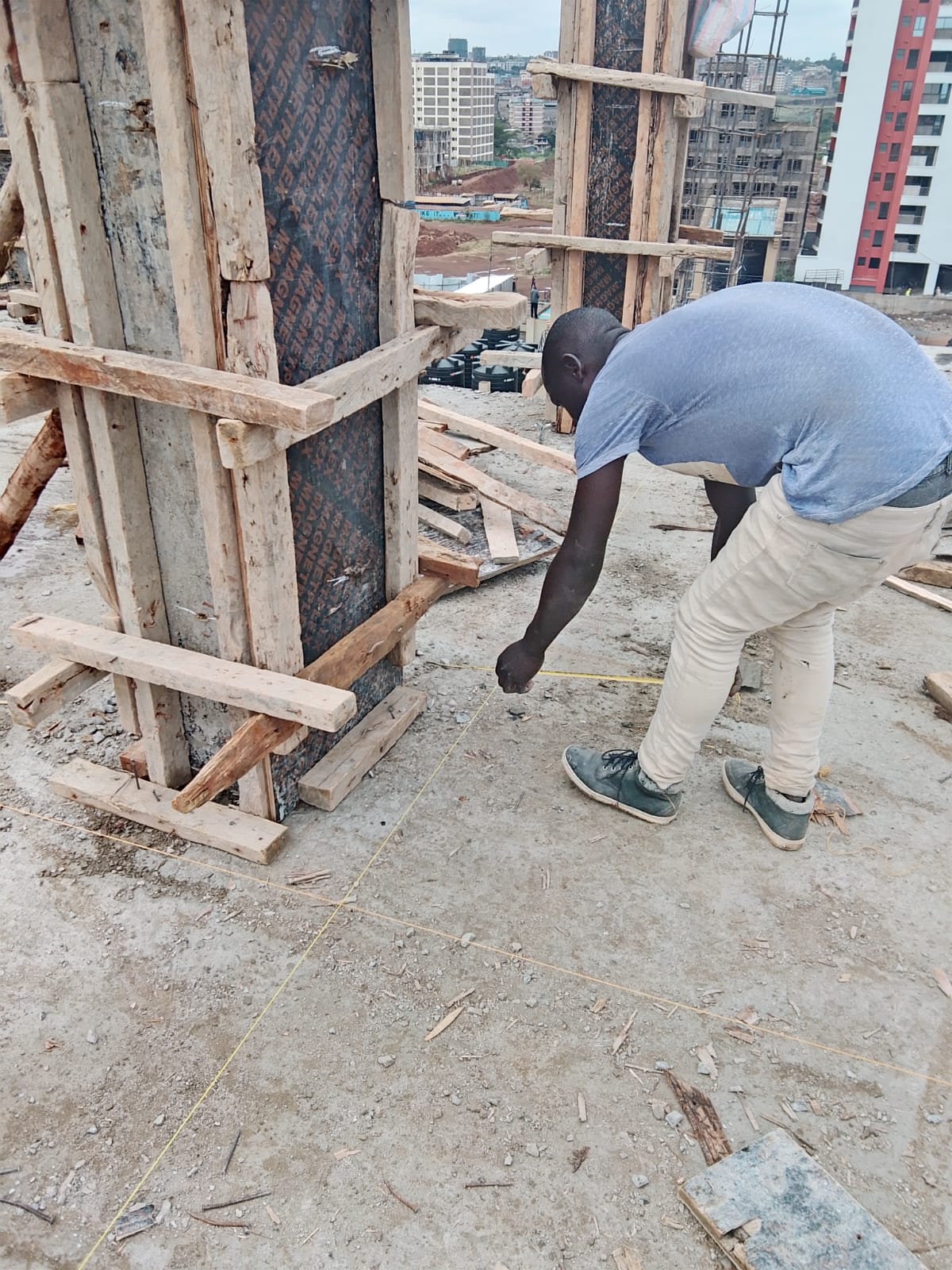 Column Formwork Inspection